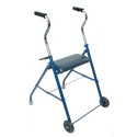 DMI® Steel Walker w/ Wheels and Seat